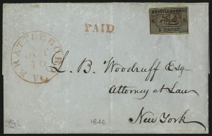 Sale 1048, Lot 207, Postmasters` Provisionals