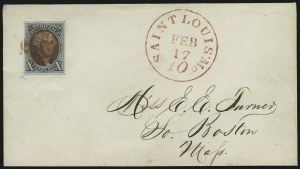 Sale 1048, Lot 219, 5c and 10c 1847 Issue