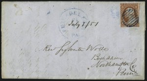 Sale 1048, Lot 230, 1851-56 Issue