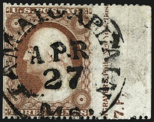 Sale 1048, Lot 249, 1857-60 Issue