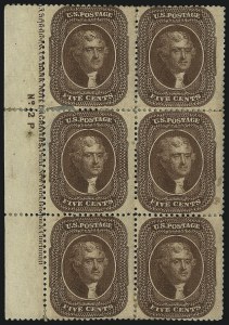 Sale 1048, Lot 253, 1857-60 Issue