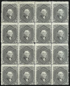 Sale 1048, Lot 269, 1861-66 Issue, 1867-68 Grilled Issue, 1875 Re-Issue
