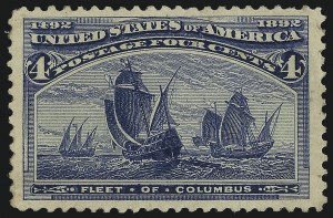 Sale 1048, Lot 312, 1893 Columbian Issue