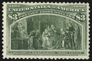 Sale 1048, Lot 316, 1893 Columbian Issue