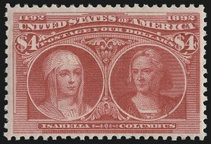 Sale Number 1048, Lot Number 317, 1893 Columbian Issue Sale Number 1048, Lot Number 317, 1893 Columbian Issue