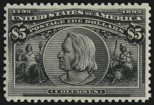 Sale 1048, Lot 318, 1893 Columbian Issue