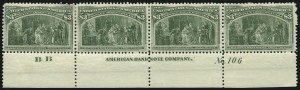 Sale 1048, Lot 322, 1893 Columbian Issue