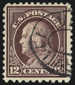 Sale 1048, Lot 362, Washington-Franklin Issues