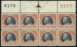Sale 1048, Lot 363, Washington-Franklin Issues