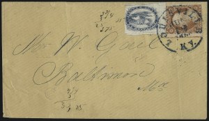 Sale 1048, Lot 399, Carriers and Locals incl. Pony Express