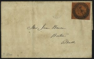 Sale 1048, Lot 402, Carriers and Locals incl. Pony Express