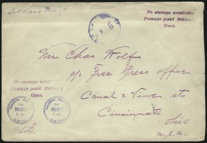 Sale 1048, Lot 431, U.S. Possessions incl. Cuba and Puerto Rico, U.S. Administration