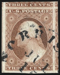Sale Number 1050, Lot Number 103, 3c-12c 1851-56 Issue (Scott 10-17)