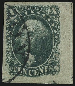 Sale 1050, Lot 116, 3c-12c 1851-56 Issue (Scott 10-17)