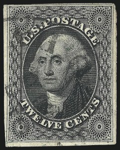 Sale 1050, Lot 122, 3c-12c 1851-56 Issue (Scott 10-17)