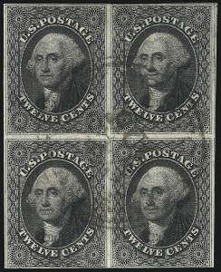Sale 1050, Lot 123, 3c-12c 1851-56 Issue (Scott 10-17)