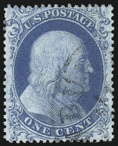 Sale 1050, Lot 124, 1c-3c 1857-60 Issue (Scott 18-26A)