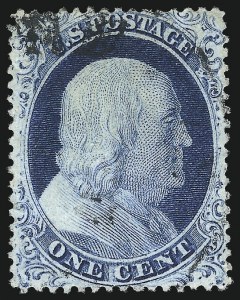 Sale 1050, Lot 130, 1c-3c 1857-60 Issue (Scott 18-26A)