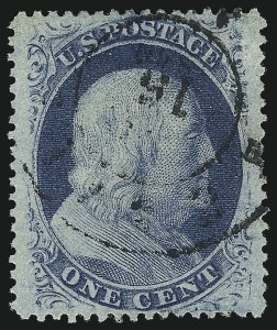 Sale Number 1050, Lot Number 134, 1c-3c 1857-60 Issue (Scott 18-26A)