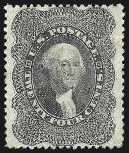 Sale 1050, Lot 168, 5c-90c 1857-60 Issue and 1875 Reprint (Scott 27-46)