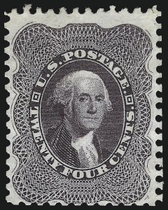Sale 1050, Lot 178, 5c-90c 1857-60 Issue and 1875 Reprint (Scott 27-46)