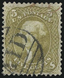 Sale 1050, Lot 192, 1861-66 Issue (Scott 56-77)