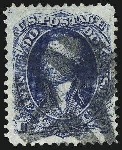 Sale 1050, Lot 201, 1861-66 Issue (Scott 56-77)