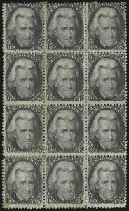 Sale 1050, Lot 203, 1861-66 Issue (Scott 56-77)