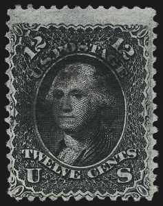 Sale 1050, Lot 210, 1867-68 Grilled Issue and 1875 Re-Issue (Scott 83-105)