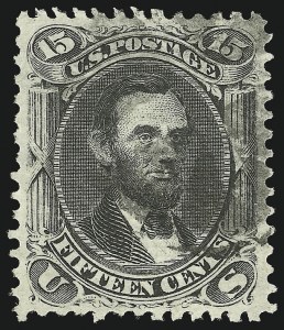 Sale 1050, Lot 217, 1867-68 Grilled Issue and 1875 Re-Issue (Scott 83-105)