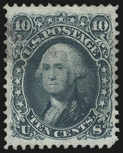 Sale 1050, Lot 221, 1867-68 Grilled Issue and 1875 Re-Issue (Scott 83-105)