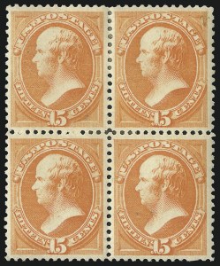 Sale 1050, Lot 311, 1875-88 Bank Note Issues, 1890-93 Issue (Scott 178-229)