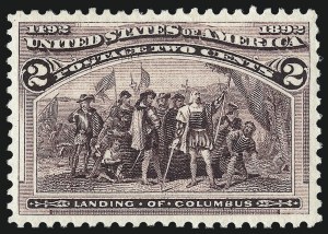 Sale 1050, Lot 336, 1c-50c 1893 Columbian Issue (Scott 230-240)
