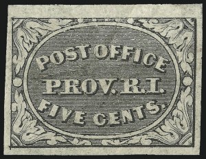 Sale 1050, Lot 36, Postmasters` Provisionals