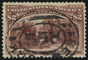 Sale 1050, Lot 378, $1.00-$5.00 1893 Columbian Issue (Scott 241-245)