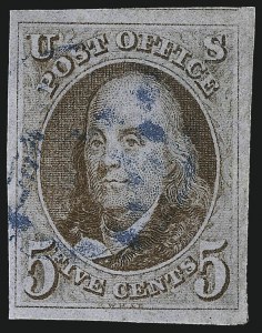 Sale Number 1050, Lot Number 39, 5c-10 1847 Issue and 1875 Reproduction of 1847 Issue (Scott 1-4)