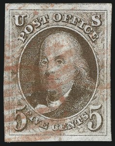 Sale 1050, Lot 40, 5c-10 1847 Issue and 1875 Reproduction of 1847 Issue (Scott 1-4)