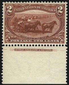 Sale 1050, Lot 424, 1898 Trans-Mississippi Issue (Scott 285-293)