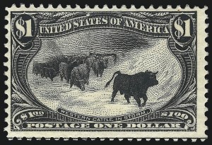 Sale 1050, Lot 443, 1898 Trans-Mississippi Issue (Scott 285-293)