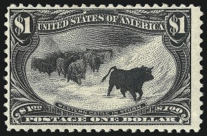Sale 1050, Lot 444, 1898 Trans-Mississippi Issue (Scott 285-293)