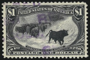 Sale 1050, Lot 445, 1898 Trans-Mississippi Issue (Scott 285-293)