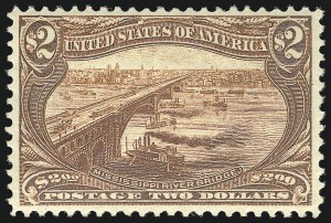 Sale 1050, Lot 447, 1898 Trans-Mississippi Issue (Scott 285-293)