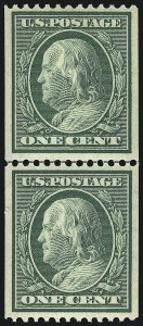 Sale 1050, Lot 493, 1908-12 Issues (Scott 331-395)