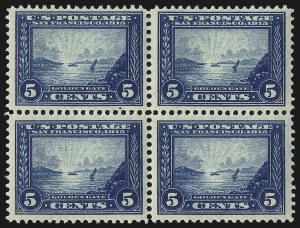 Sale 1050, Lot 527, Panama-Pacific thru 1914 Issue (Scott 396-447)