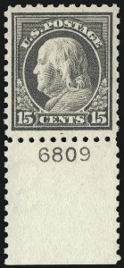 Sale 1050, Lot 554, Panama-Pacific thru 1914 Issue (Scott 396-447)