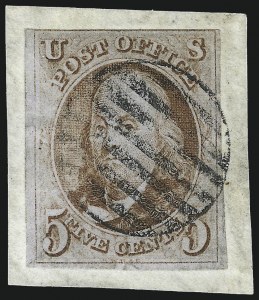 Sale 1050, Lot 56, 5c-10 1847 Issue and 1875 Reproduction of 1847 Issue (Scott 1-4)
