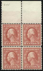 Sale 1050, Lot 579, 1915-17 Issues (Scott 448-480)