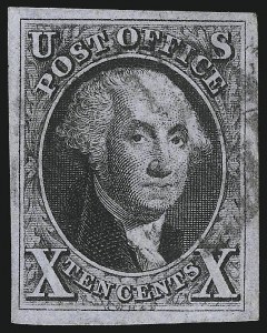 Sale 1050, Lot 59, 5c-10 1847 Issue and 1875 Reproduction of 1847 Issue (Scott 1-4)