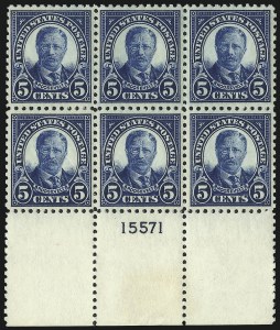 Sale 1050, Lot 640, 1922-26 and Later Issues (Scott 555-1687)