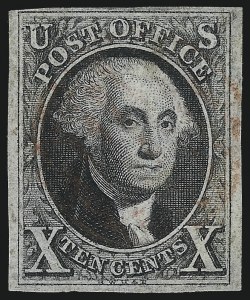 Sale 1050, Lot 65, 5c-10 1847 Issue and 1875 Reproduction of 1847 Issue (Scott 1-4)